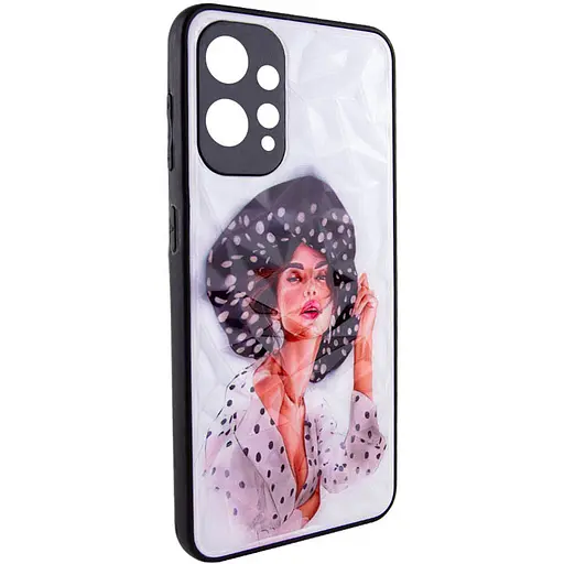 TPU+PC чехол Epik Prisma Ladies для Xiaomi Redmi 12 Girl in a hat - фото 2