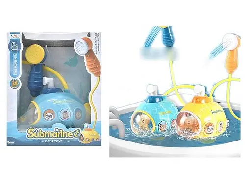 Игрушка-душ для ванной на присоске Субмарина, SY2022A (в ассортименте) - фото 2