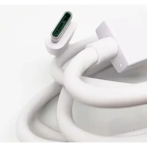 Кабель Super VOOC Flash Charge для Oppo 80W / 8A 1m USB на Type-C / USB-C (QC03) white - фото 5