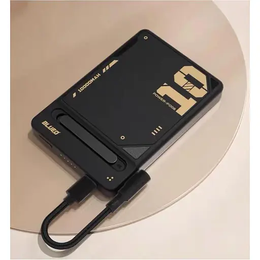 Зовнішній акумулятор Blueo MF Stand Magnetic Wireless 10000mAh 20W Black [142416] - фото 2