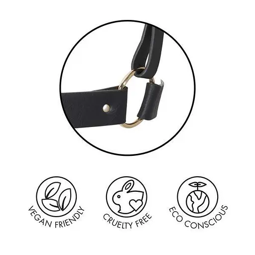 Чокер Bijoux Indiscrets MA - Wide Chocker Black - фото 5
