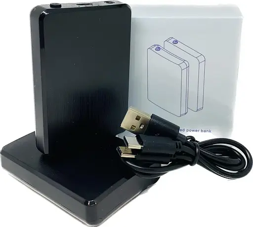 Акумулятори для шкарпеток з підігрівом 5000mAh 3.7V 2A USB Чорний