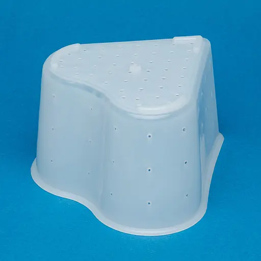 Форма для виготовлення м'якого сиру типу "Камамбер" та сирів із пліснявою у вигляді серця 0.35 л, Kitchette Білий 86340 - фото 4