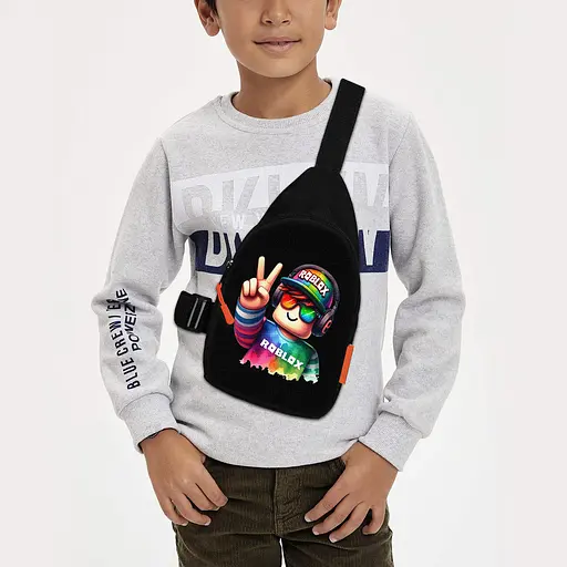 Сумка через плече дитяча Roblox 29х17 см сумка слінг для хлопчика (01971)