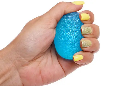 Эспандер кистевой яйцо EasyFit Hand Boost силиконовый Синий (EF-1906-BE) - фото 2
