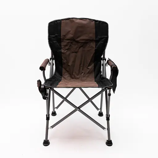 Кресло для рыбалки Yiwu раскладное туристическое складное для отдыха на природу коричневое SJ-0019BR - фото 2