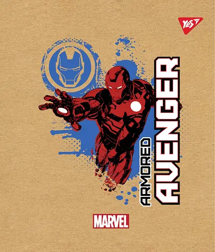 Набор тетрадей Yes Avenger А5 в линейку 12 листов 10 шт. (765072) - фото 1