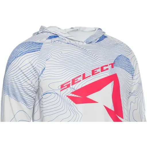 Реглан Select Hooded Jersey 3XL Blue - фото 2