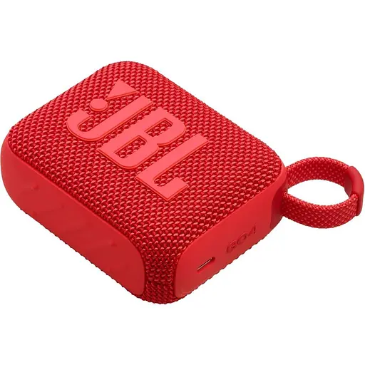 Портативна акустика JBL Go 4 Red (JBLGO4RED) - фото 6