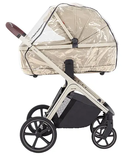 Універсальна коляска-книжка Carrello Vector CRL-6550 2в1 Seashell Beige - фото 5
