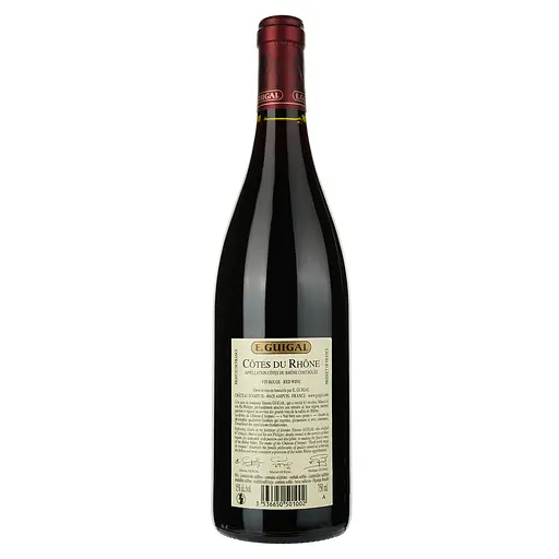 Вино E.Guigal Cotes-du-Rhone Rouge, красное, сухое, 14%, 0,75 л (8000015291770) - фото 2