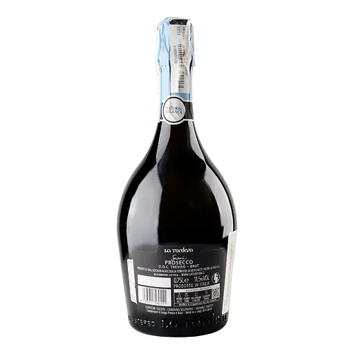 Игристое вино La Tordera Saomi Prosecco DOC Treviso Brut белое брют 0.75 л (1060-21) - фото 3