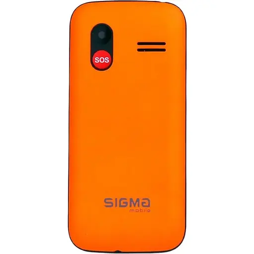 Мобільний телефон (бабушкофон) Sigma mobile Comfort 50 HIT Orange - фото 4