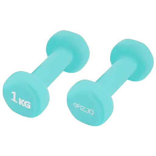 Гантели виниловые 4FIZJO 2 x 1 кг 4FJ0197 (P-5907739311955) - фото 4