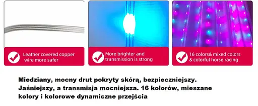Светодиодная Smart LED Гирлянда штора 3х3 метра 200 Led Lights, WiFi+Bluetooth, IP44 - фото 7