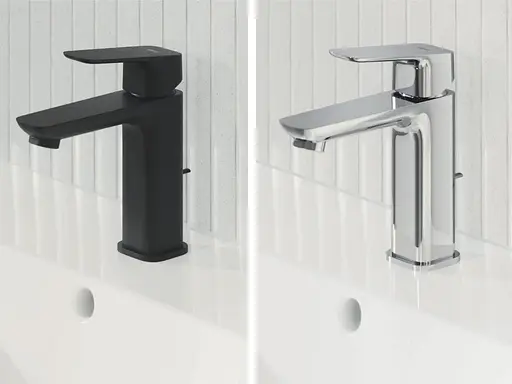 Смеситель для умывальника M-размера Grohe Cubeo 1017490000 Хром - фото 7