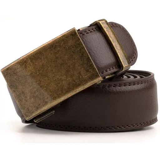 Ремінь шкіряний Vintage чоловічий 115х3,2 см acs0014930 - фото 3