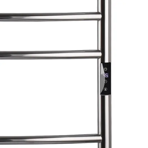 Електрична рушникосушка Unio LDE ЕU 1000-500-9 Драбинка Дуга Еліт, Хром, Праве, Електронний - фото 3