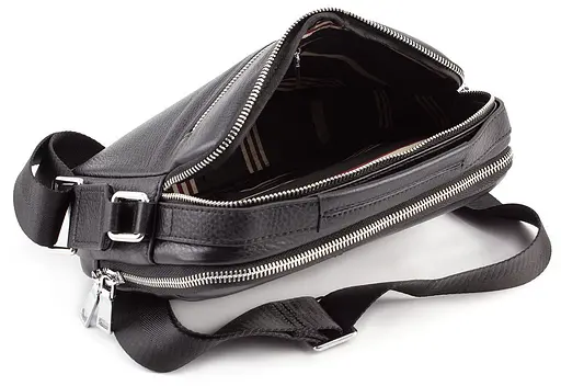 Чоловіча шкіряна барсетка Marco Coverna 26х19х8 см sum0023167 - фото 6