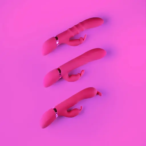 Вибратор-кролик Vive Sora 24.2 см (розовый) - фото 17