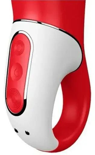 Вібратор-квітка I’MCUM для кліторальної та вагінальної стимуляції Satisfyer Power Flower Червоний (7970379617706) - фото 5