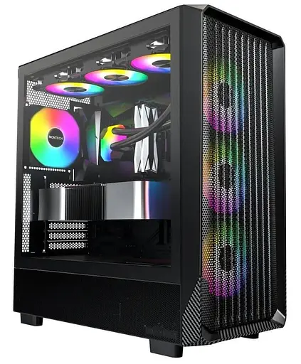 Корпус MONTECH X5 без блока питания, черный (X5 (B)) - фото 7