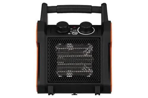 Обігрівач теплова гармата 2E Portable Ceramic 2E-AHC2000P, Black, 2 кВт - фото 3