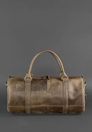 Шкіряна сумка Harper темно-коричнева Crazy Horse - фото 6