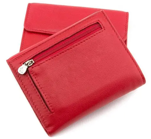 Кожаный женский кошелек Marco Coverna 12х10х2.5 см acs0024524 - фото 2