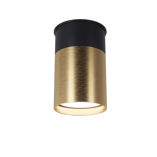 Точковий спот BP Black/White Gold PikArt арт. 25584 Золотий/чорний 2 - фото 1