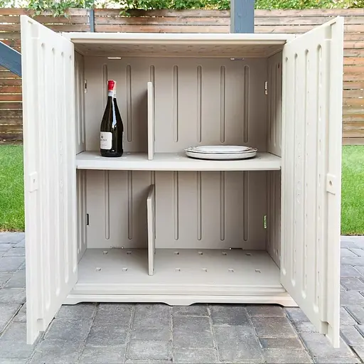 Пластикова тумба з полицею 82х41х93 см SW-00001543 - фото 2