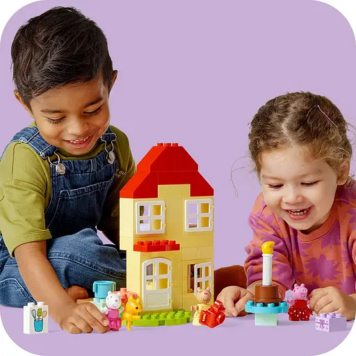 Уцінка. Конструктор LEGO DUPLO Святковий будинок Пеппи 59 деталей (10433) - фото 8