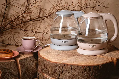 Чайник Adler AD 1283C Cappuccino стеклянный 1.0л - фото 7