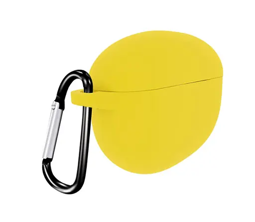 Чохол-накладка DK Silicone Candy Friendly із карабіном для Oppo Enco X (yellow) - фото 2
