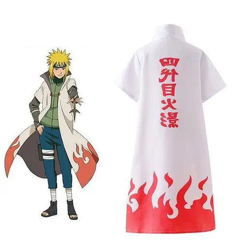 Плащ Мінато Наміказе Аніме Наруто Naruto Namikaze Minato NA 22.051 - фото 3