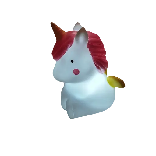 Лампа-нічник дитяча "єдиноріг кольор." 13см, 4кол.(1*120)