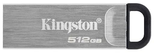 Flash Drives Kingston DataTraveler Kyson 512GB USB 3.2 (DTKN/512GB) Silver/Black (6994504) - фото 1