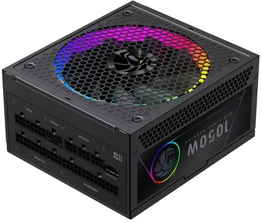 Блок живлення GameMax RGB PRO 1050G 1050W ATX 3.1 80+ Gold (RGB PRO 1050G) - фото 1