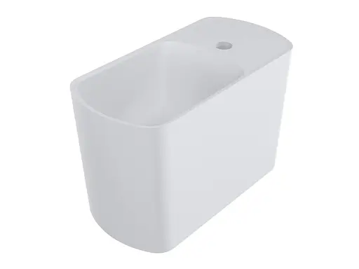 Умивальник Miraggio Helix L mirasoft 0001638, Білий матовий - фото 4