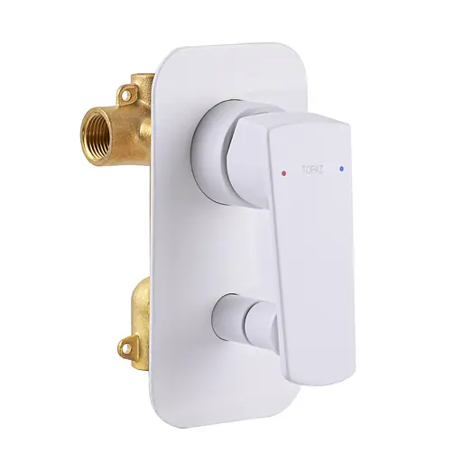 Душевая система Topaz Lexi TLG 21205-H57-W, Белый - фото 10