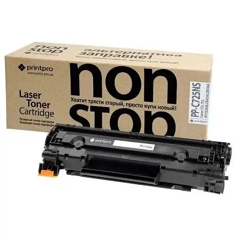 Картридж PrintPro Canon 725 Black teh0024428 - фото 1