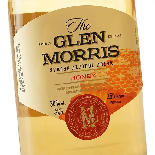 Напій алкогольний The Glen Morris Honey, 30%, 0,25 л - фото 5
