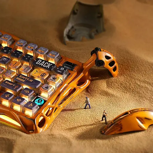Клавіатура GravaStar Mercury K1 Pro TKL UA Yellow GSK1PRO_YLW (140624) - фото 5