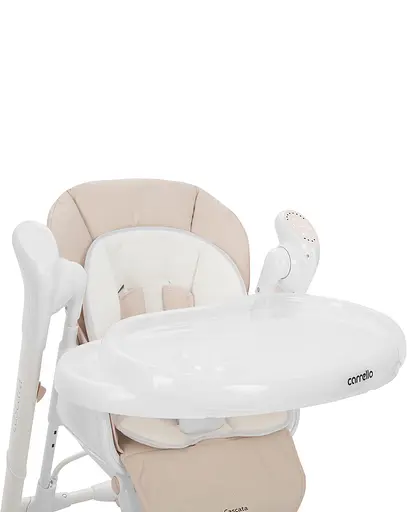 Стул-качалка Carrello Cascata CRL-10303/1 Cream Beige с сенсорной панелью - фото 5