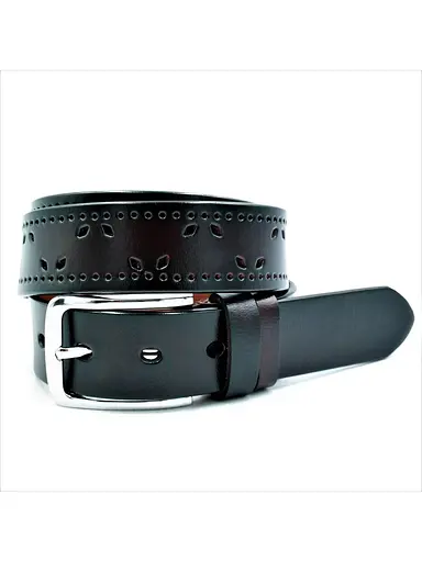 Ремінь шкіряний Le-Mon жіночий 110-115х3,3 см acs0023730 - фото 3