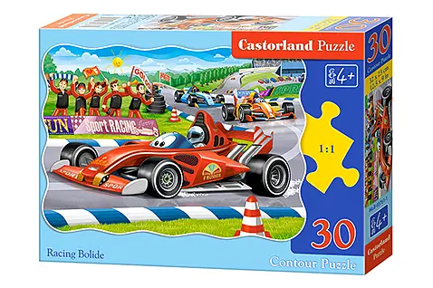 Пазли Castorland Гоночний болід, 30 елементів, 32x23 см