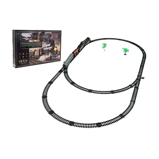 Ретро-электропоезд для детей + Аксессуары