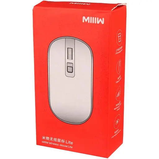 Миша MiiiW Mute Mouse Lite PM21 White (MW23M21_White) [131901] - фото 10