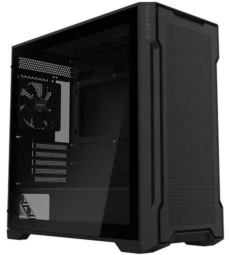 Корпус Gigabyte C102 Glass без блока питания, черный (GB-C102G) - фото 1