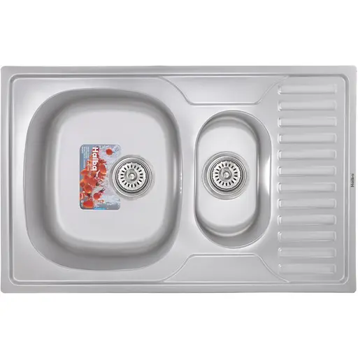Мойка кухонная HAIBA 78x50 ARMONIA satin (HB0650) - фото 1